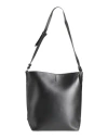 Theory Woman Shoulder Bag Black Size - Leather In Black