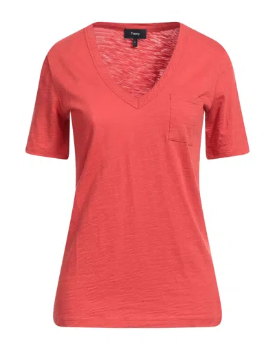 Theory T-shirts In Red