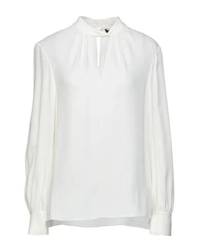 Theory Woman Top Ivory Size M Silk In White
