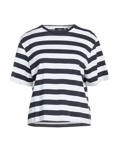 Theory Woman T-shirt Midnight Blue Size L Pima Cotton