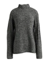 Theory Woman Turtleneck Black Size M Cashmere