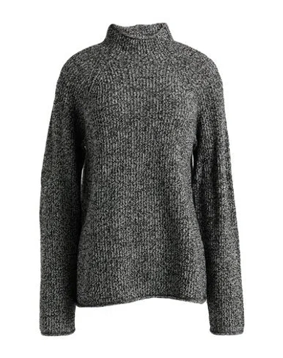 Theory Woman Turtleneck Black Size M Cashmere In Black
