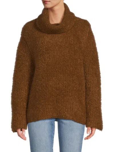 Theory Women's Alpaca Wool Blend Sweater In Bright Cocoa