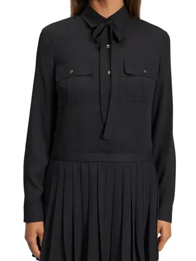 Theory Women's Button-front Pleated Minidress
