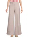 Theory Women's Clean Terena Wide Leg Pants In Pink