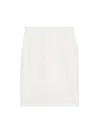 THEORY WOMEN'S COMPACT CREPE POINTELLE KNIT SKIRT