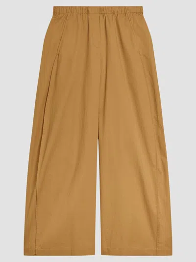 Theory Women's Cotton Chino Parachute Pants In Brown