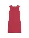 Theory Easy Mini Shift Dress In Pink