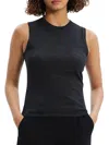 Theory Women's Velvet Yarn Tank Top In Blue