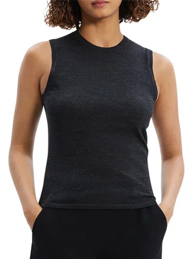 THEORY WOMEN'S CREWNECK TANK TOP