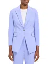 Theory Etiennette Wool Blazer In Grotto
