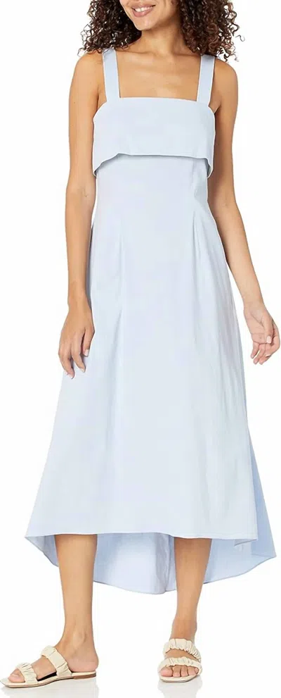 Theory Women's Flap Midi Dress In Breeze In Blue