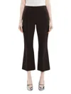 Theory Cropped Kick Pants In Mink