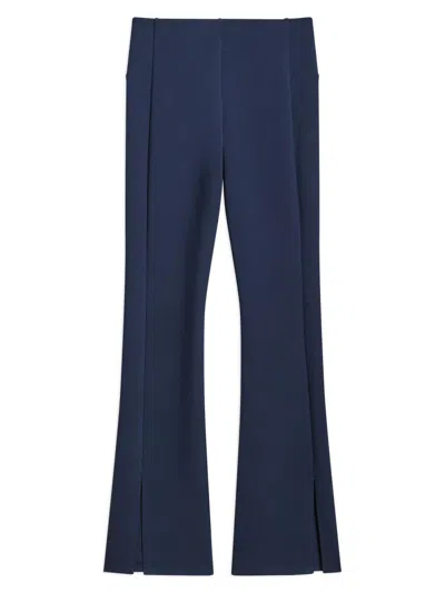 Theory Women's Flared Pants In Blue