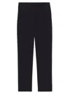 THEORY WOMEN'S HIGH-RISE COTTON-BLEND STRAIGHT CROP PANTS