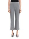 Theory Slim Houndstooth Kick Flare Pants In Black Multi