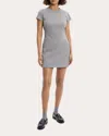 Theory Houndstooth Minidress In Cinder Multi