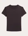 Theory Tiny Tee Cacao In Brown