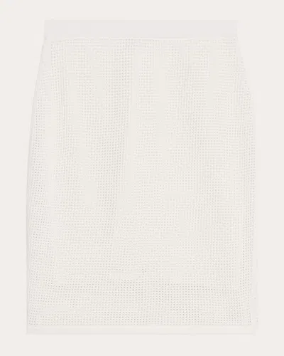 THEORY WOMEN'S POINTELLE SKIRT