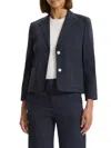 Theory Shrunken Patch Pocket Jacket In Concord