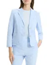Theory Shrunken Patch Pocket Jacket In Skylight