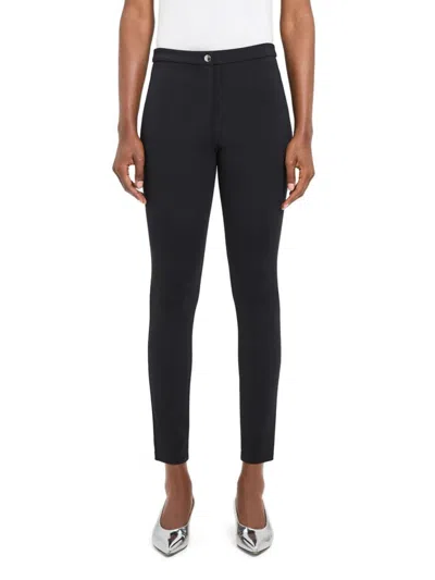 Theory Women's Skinny Pants In Black