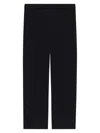 Theory Treeca Cropped Pull On Pants In Black