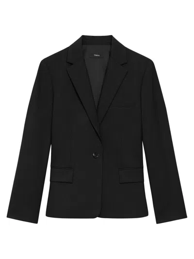 THEORY WOMEN'S SLIM-FIT ONE-BUTTON BLAZER