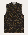 Theory Regal Merino Wool Tortoise Shell Top In Brown