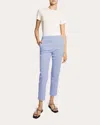Theory Treeca Pull-on Pants In Blue