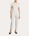 Theory Treeca Pull-on Pants In White