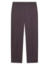 Theory Women's Treeca Wool Crop Trousers In Gray