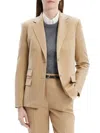 Theory Wool Tailor Jacket In Brown