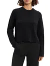 Theory Ribbed Wool And Cashmere-blend Sweater In Black
