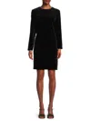 THEORY WOMEN'S WYNTER STUDDED VELVET SHEATH DRESS