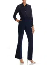 THEORY WOMENS AIRY LONG SLEEVE JUMPSUIT