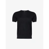 Theory Tiny Tee 2 Nebulous Organic Cotton Top In Black - 001
