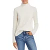 Theory Womens Cashmere Turtleneck Pullover Sweater In White