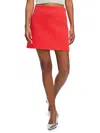 Theory Tweed Mini Skirt In Grendaline