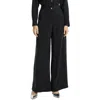 Theory Lyocell-twill Wide-leg Pants In Black