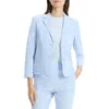Theory Shrunken Patch Pocket Jacket In Blue