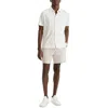 Theory Noran Cotton Regular Fit Button Down Shirt In White