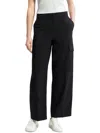 Theory Admiral Crepe Cargo-pocket Pants In Black