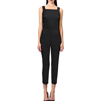 Theory Womens Solid Wool Jumpsuit
