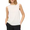 Theory Womens Tank Silk Shell In White