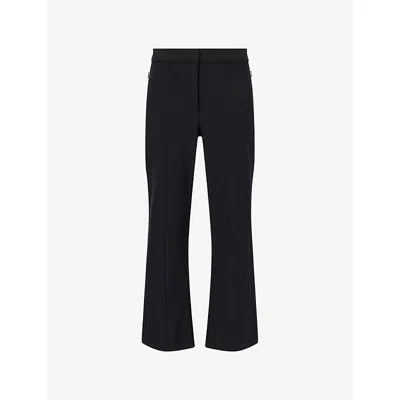 Theory Woman Pants Black Size 00 Polyester, Virgin Wool, Elastane, Polyamide