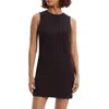 Theory Easy Mini Shift Dress In Black
