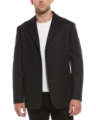 THEORY THEORY WOOL & CASHMERE-BLEND BLAZER OVERCOAT
