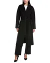 Theory Wool & Cashmere-blend Coat In Black