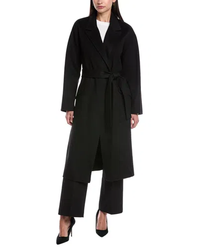 Theory Wool & Cashmere-blend Coat In Black